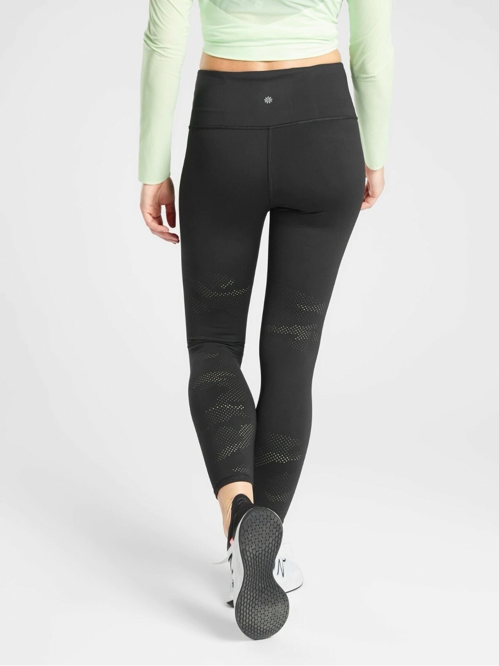 Athleta Persistence Camo Laser Cut 7/8 Tight Powerlift